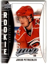 2009-10 Upper Deck MVP Jakub Petruzalek Rookie #331 Carolina Hurricanes