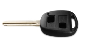 COQUE Télécommande 2 Boutons Plip Clé TOYOTA YARIS CAMRY RAV4 Corolla PRADO - Picture 1 of 4