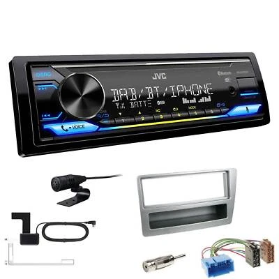 JVC DAB+ Bluetooth Autoradio für Honda Civic VII Facelift 2004-2006 silber - Bild 1 von 4