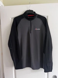 Men’s Berghaus Grey And Black Track Jacket - Picture 1 of 3