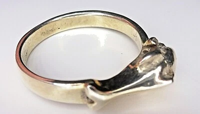 Anello delfino argento 925 - Immagine 1 di 4