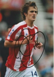 STOKE: DANNY PUGH SIGNED 6x4 ACTION PHOTO+COA - Picture 1 of 1