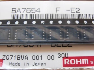 4x BA7654F  4V- 7V   1ch Video signal switcher SO8 ROHM - Picture 1 of 1