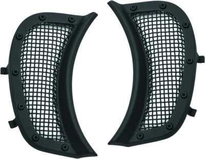 Acentos de ventilación de faros de malla Kuryakyn negros | P/N 6519 Foto 1 de 4