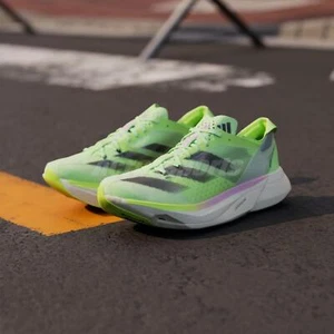 adidas Adizero Adios Pro 3 M Green Spark Men Road Running Racing Shoes IG6445 - Picture 1 of 8