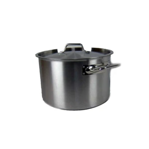 AcMax Kochtopf Gastrotopf Topf 21 Liter Edelstahl mit Deckel Großküche Gastronom - Bild 1 von 1