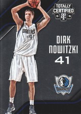 2015-16 Totally Certified Basketball #72 Dirk Nowitzki