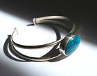 Kingman Web Turquoise Sterling Silver Cuff Bracelet ~ JILLIAN VO ~ USA MADE