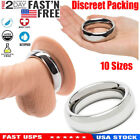  Heavy Stainless Steel Cock Penis & Ball Ring Male Delaying Ejaculation 10 Sizes