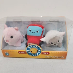 Hallmark Happy Go Luckys Farm Friends Piggie Sue Axel Wooly Bully Series 1 # 21 - Picture 1 of 9