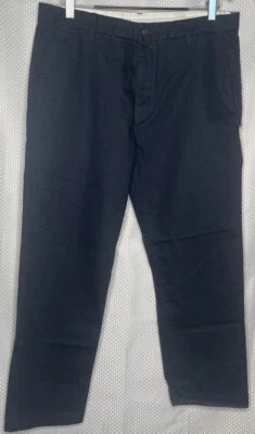 PANTALÓN GLOBO HOMBRE BASE ORGÁNICO CHINO SARGA AZUL CINTURA MEDIDAS 19 1/2 Foto 1 de 4