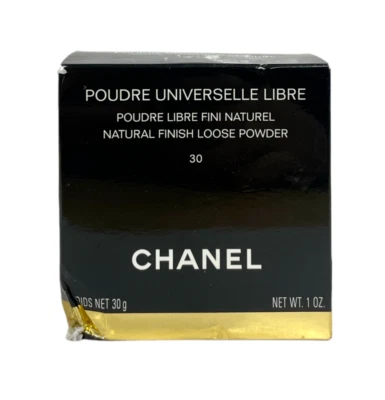 Chanel Polvo Suelto Acabado Natural (30) (30g/1oz) Nuevo con Caja Como Se Ve En Las Fotos Foto 1 de 2