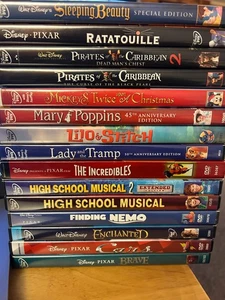 DVD Pick Your Movies Disney Pixar Family DVD's - Picture 1 of 76