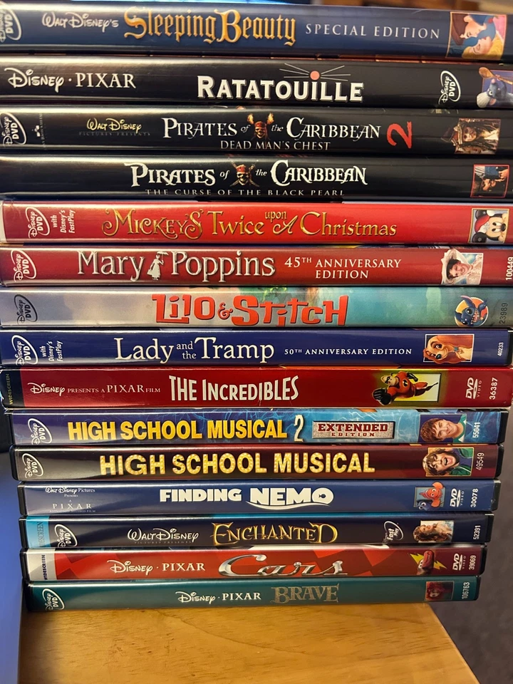 DVD Pick Your Movies Disney Pixar Family DVD's - Image 1 of 1