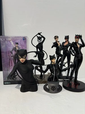 Catwoman statue and bust collection Kotobukiya and DC Collectibles (READ DESC) - Image 1 of 4