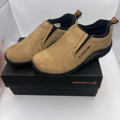 Merrell Kid’s Jungle Moc Nubuck 儿童/BR 尺寸 01 M — 第 1/4 张图片