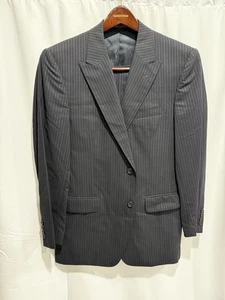  Versace Collection Men’s Suit 52R Pinstripe Wool 2 Piece Made in Italy - Picture 1 of 5
