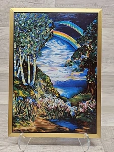 Atrapasol Louis Comfort Tiffany doble arco iris de Glassmasters - Imagen 1 de 7