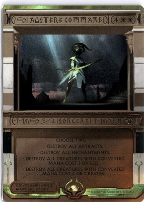 Austere Command Masterpiece Series: Amonkhet Invocations Foil - Image 1 of 2