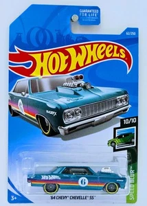 Hot Wheels - '64 Chevy Chevelle SS Coupe, HW Speed Blur Series 10/10 - Picture 1 of 5