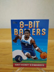 2025-26 Topps Basketball - Anthony Edwards 8-Bit Ballers #8B-18 - Picture 1 of 4