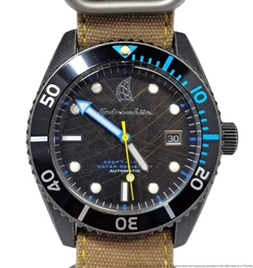 Spinnaker Wreck Automatik Herren Sportuhr mit Distressed IP Gehäuse mit Box - Bild 1 von 8