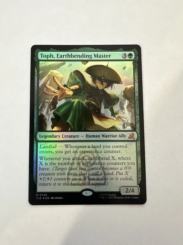 MTG - Toph, Earthbending Master FOIL - Avatar: The Last Airbender: Eternal-Legal - Image 1 of 2