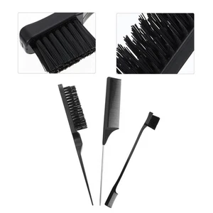 3 Stück Wiederverwendbare Haarfärbebürste Kamm Kit Zuhause Salon Friseurwerkzeuge - Bild 1 von 12