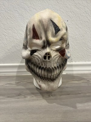 California Costumes Inc Skeleton Skull Scary Spooky Halloween Adult Mask #2 - Image 1 of 4