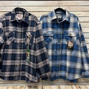 Pacchetto Vintage Deadstock Campo Sportivo + Guide's Choice Pro Elite Camicie a Quadri XL - Foto 1 di 12