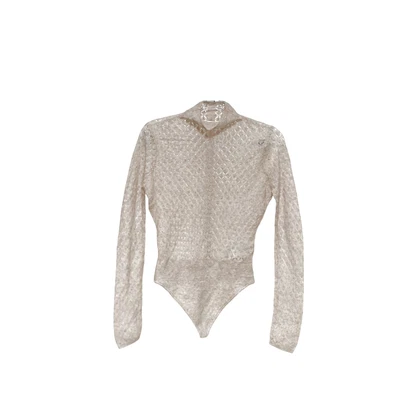 Blusa Merino Beige Abercrombie & Fitch Foto 1 de 4