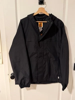 New with Tags Timberland Men’s Winnick Archive Waterproof Shell Jacket XXL Black - Image 1 of 4