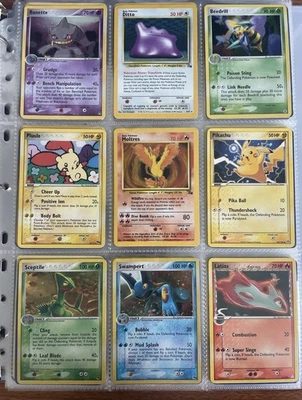 Pokemon TCG Vintage Card Binder Lot #2 1995-2008 Generations 1-4 - Image 1 of 4