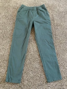 Tea Collection Timeless Stretch Twill Pants Boys Green Boys Size 10 - Picture 1 of 6