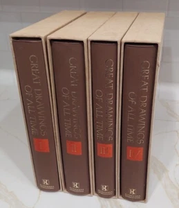 Complete Set -GREAT DRAWINGS OF ALL TIME, Moskowitz, Published by Kodansha, 1976 - Bild 1 von 6