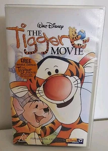 The Tigger Movie - Walt Disney Winnie The Pooh - VHS Movie Video Tape - Picture 1 of 10