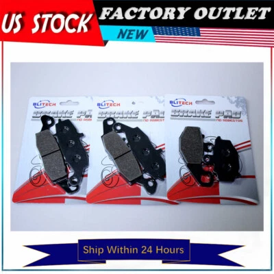 Pastillas de freno F+R para Kawasaki ER 650 ER-6n (2009-2014) EX 650 R Ninja (2006-2016) Foto 1 de 4