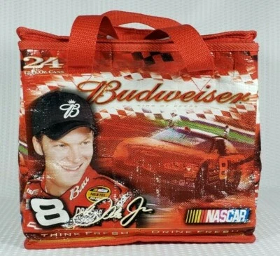 Kolder Case 2005 Nascar Budweiser Dale Earnhardt Jr 24 latas refrigerador com zíper - Imagem 1 de 4