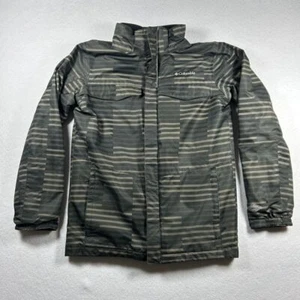 Columbia Bugaboo 3 in 1 Jacket Kids Large Camo Print Interchange Winter Coat - Picture 1 of 15
