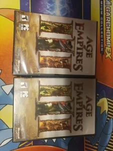 2x Age of Empires 3 One W/ Manual One Without Both Have 3 Flawless Disks & Cases - Picture 1 of 9