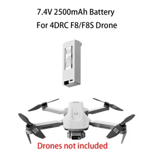 Original 7.4V 2500mAh Battery Accessory for 4DRC F8/F8S Drone Quadcopter - Picture 1 of 1
