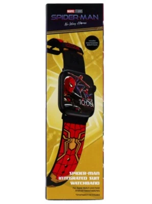 Marvel Spider-Man No Way Home Smart Watch Band Integrated Suit Mobyfox New - Image 1 of 3