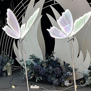 23.6in/2PC Butterfly Floor lamp,Ceiling Lamp,for Wedding Party Decorations Props - Picture 1 of 10