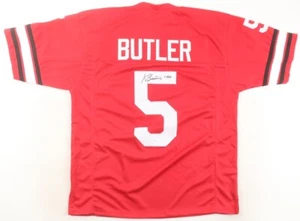 Kevin Butler Signed Georgia Bulldogs Jersey Inscrd "CHOF" (JSA COA) Bears Kicker - Picture 1 of 6
