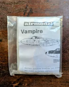 VINTAGE AIRMODEL DE HAVILLAND VAMPIRE VAC-FORM MODEL CONVERSION KIT - 1:72, 1973 - Picture 1 of 2