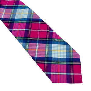 GANT Multicoloured Striped 100% Cotton Hand Made Tie - Picture 1 of 7
