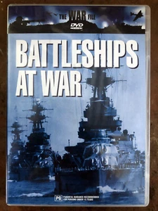 The War File - Battleships At War (DVD) REGION FREE - LIKE NEW - Picture 1 of 1