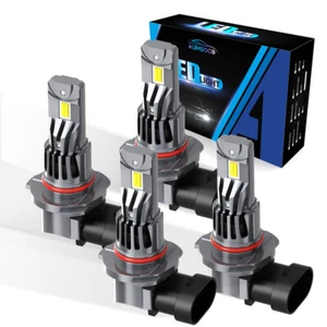 Para GMC Sierra 1500 2500 3500 1999-2002 300% más brillante cambio de faros LED - Picture 1 of 11