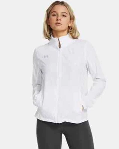 Under Armour Women's Squad 3.0 Warm-Up Full-Zip Jacket - Small - Picture 1 of 5