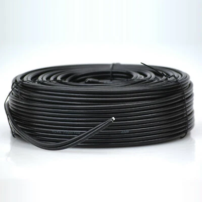 Escopeta doble negra de 15 m cable coaxial satelital coaxial para Sky Plus HD TV Freesat